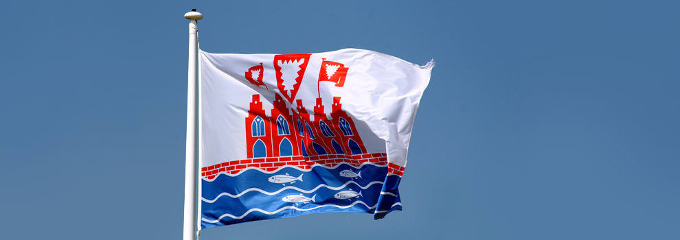 Heiligenhafen Fahne